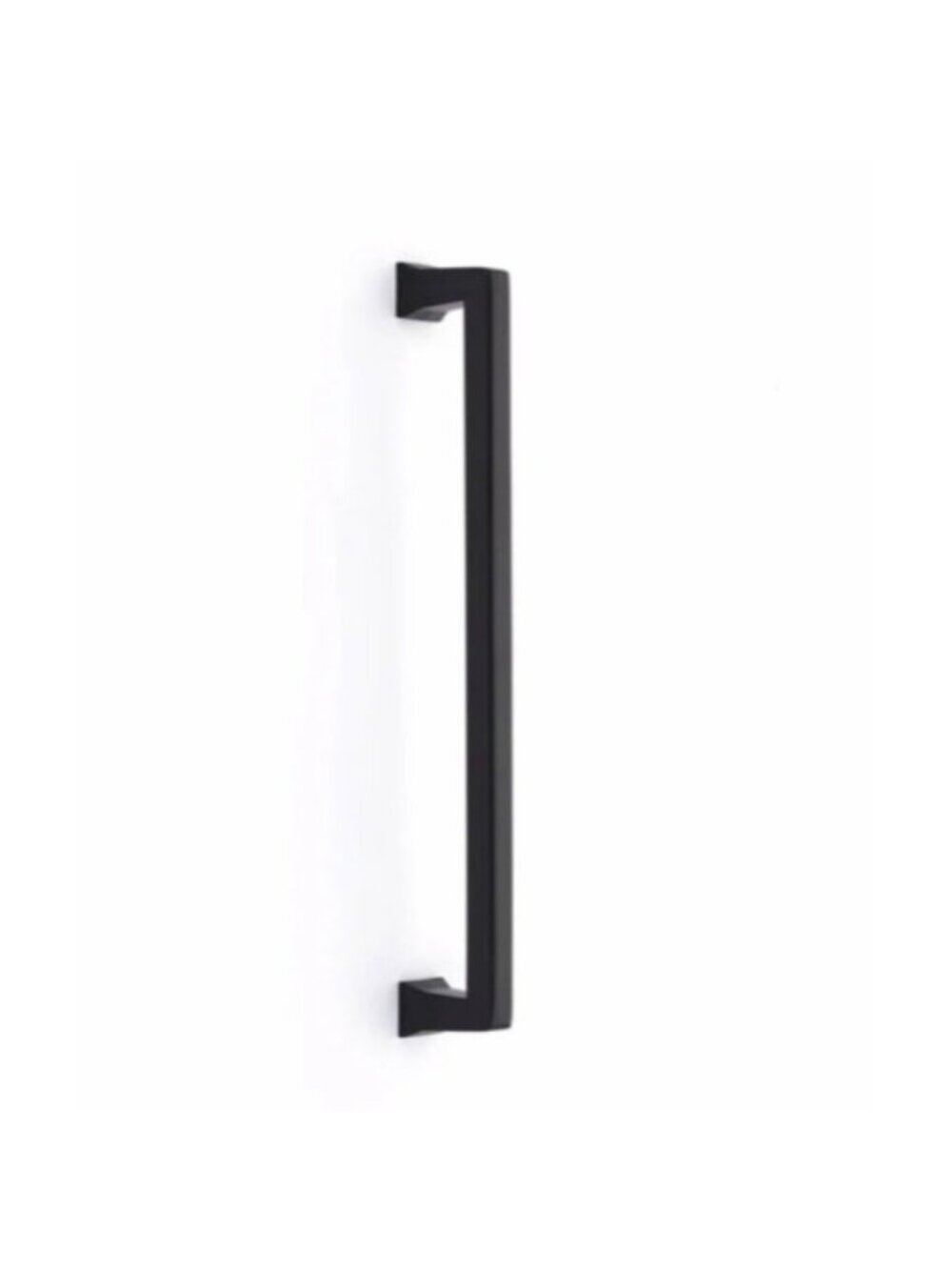 Emtek Alexander 12" Appliance Pull Flat Black Modern Cabinet Pull 86479US19